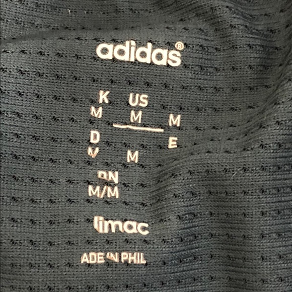 Adidas shirt blue and gray size medium - Picture 3 of 3